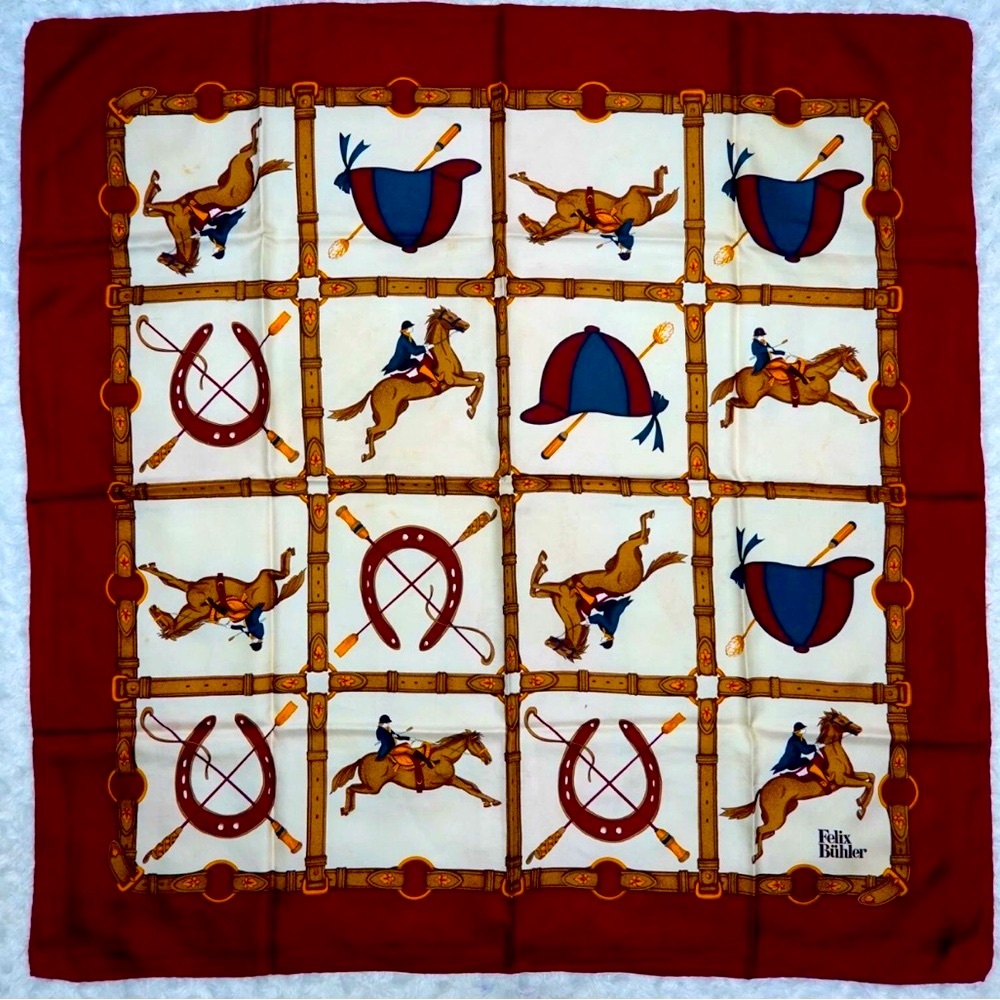 FELIX BUHLER Silk 34.5" X 34.5" P85